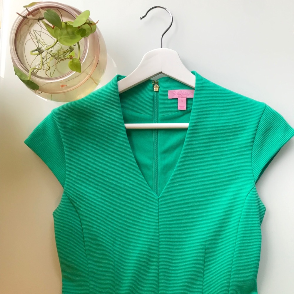 Lily Pullitzer Brielle Cap Sleeves Fit Flare Dress